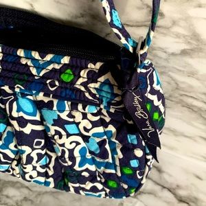 Vera Bradley Ink Blue Crossbody (retired 2014)
